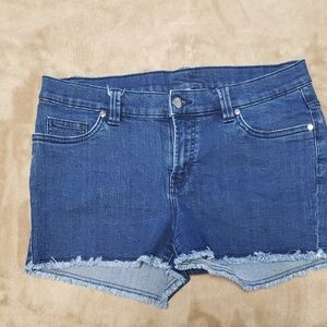 VENUS Dark Blue Jean Shorts